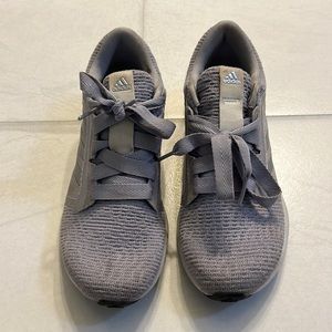 Adidas grey tennis shoes